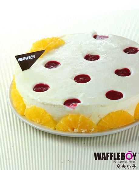 香橙优酪乳无糖蛋糕
