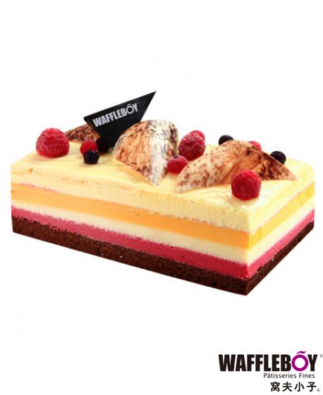 幻彩水果冰激凌蛋糕